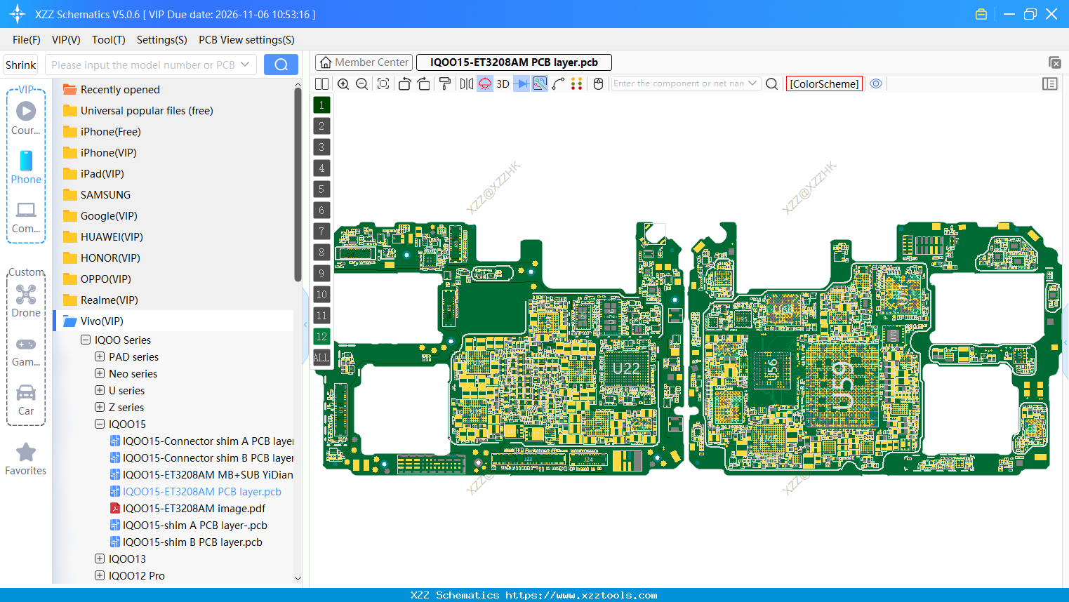 IQOO15-ET3208AM PCB Layer